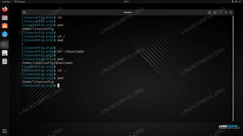 Comment changer de répertoire dans le terminal sur Ubuntu