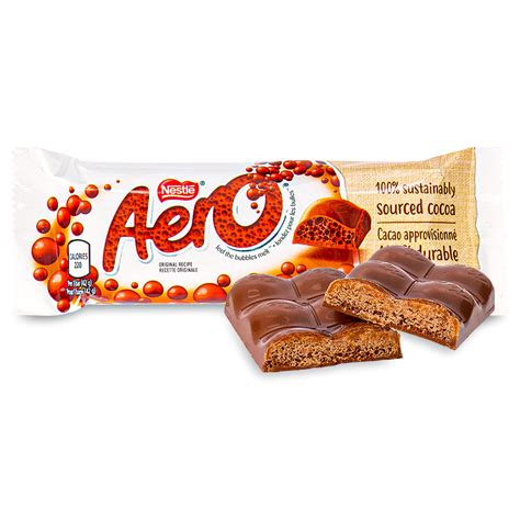 Aero Milk Chocolate Bubble Bar | Canadian Chocolate Bars