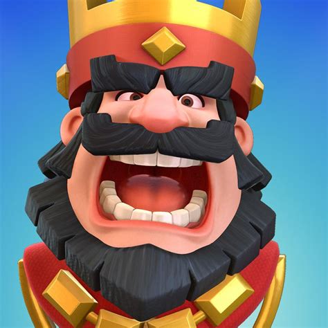 Trying To Capture The King From Clash Royal Mostly Based Off Of The