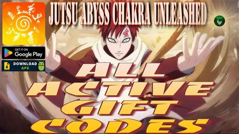 Jutsu Abyss Chakra Unleashed All Active Gift Codes 2024 Excellent