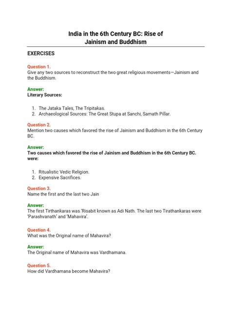 Goyal Brothers Prakashan History And Civics Solutions Class 9 Chapter 4 India In The 6th Century