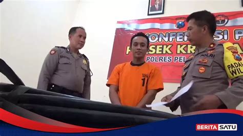 Warga Madura Dibekuk Polisi Ketahuan Curi Gulungan Kabel