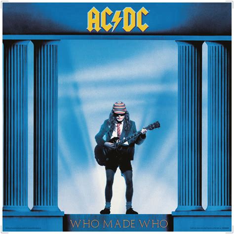 Ac Dc Who Made Who Album Cover Framed Print The Art Group