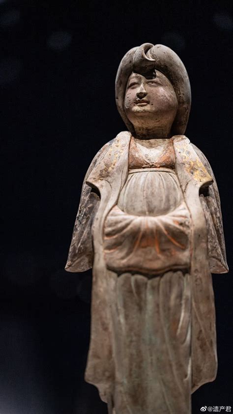 Chinese Tang Dynasty Felame Figurines 彩绘陶女俑 Collection of Qingcheng