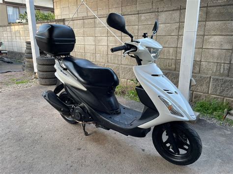 【傷や汚れあり】スズキ アドレスv125s Cf4ma 走行20495km リアボックス付き！ 検 シグナス Pcx マジェスティー ディオ