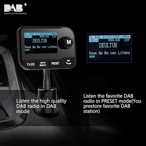 Internet Radio Elettronica Aggiornato In Car DAB DAB Adattatore Per