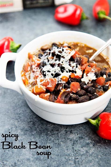 Spicy Black Bean Soup 3 WW SmartPoints Recipe Dine And Dish