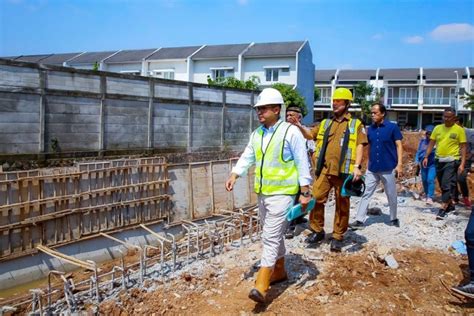 Antisipasi Banjir Pemkot Tangsel Bangun Turap Kali Ciater Hilir