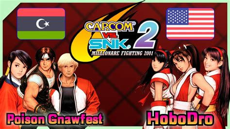 Capcom Vs Snk Poison Gnawfest Vs Hobodro Flycast