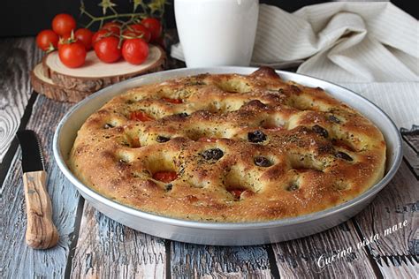 Focaccia Barese Cucina Vista Mare