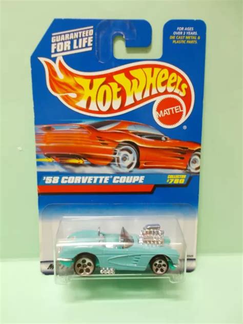 Corvette Coupe Hot Wheels Blister Us Inches Eur