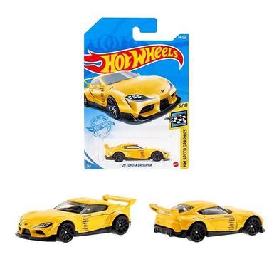 Hot Wheels Regular Toyota Gr Supra Yellow Hot Wheels