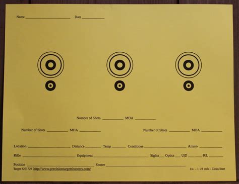Precision Target Shooters: Print Your Paper Targets In Color