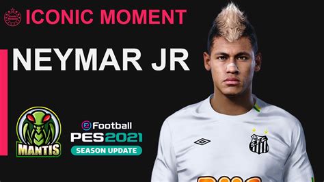 Neymar JR 2011 Face Iconic Moment By Yeshua Facemaker For PES 2021 PC