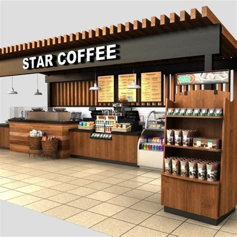 Share Some Good Ideas To Help You Create A Nice Retail Coffee Kiosk Design