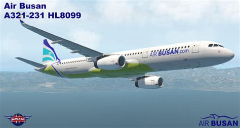 Air Busan Toliss A321 Hl8099 A321 Toliss Threshold