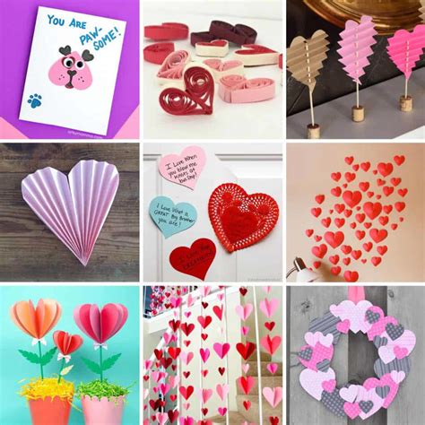 28 Simple Valentine S Paper Heart Crafts