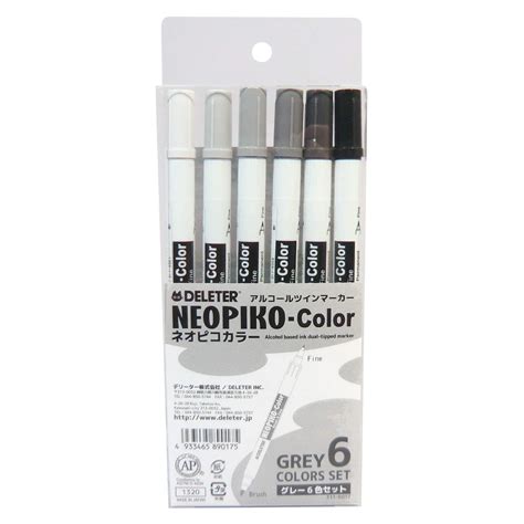 DELETER Neopiko Color Grey 6 Colors Set Free Shipping US Seller EBay