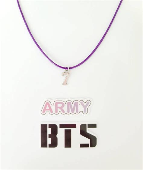 Bts Necklace Kpop Necklace Bts Bts Necklace Kpop Jewelry Etsy