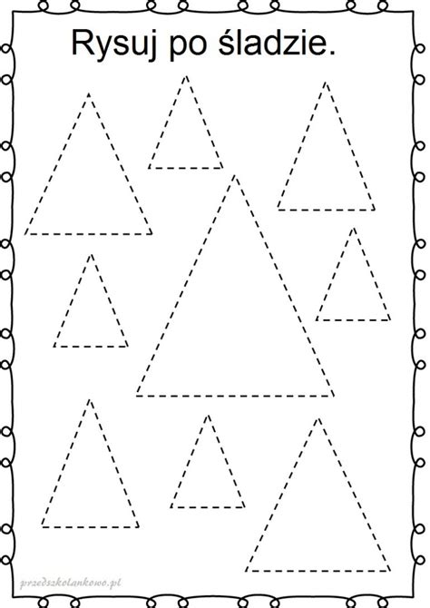 Figury Geometryczne Karty Pracy Zestaw Przedszkolankowo