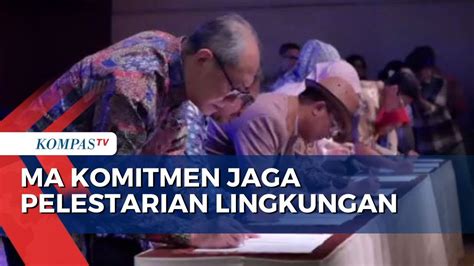 Wakil Ketua MA Hadiri HUT Ke 30 ICEL Komitmen Ikut Jaga Pelestarian