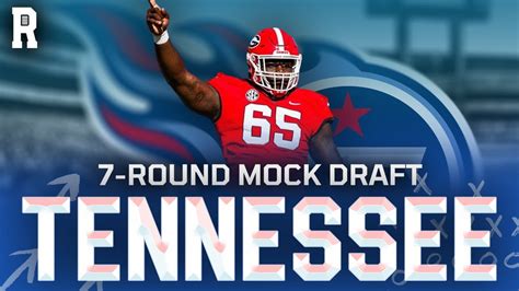 Tennessee Titans 7 Round Mock Draft YouTube