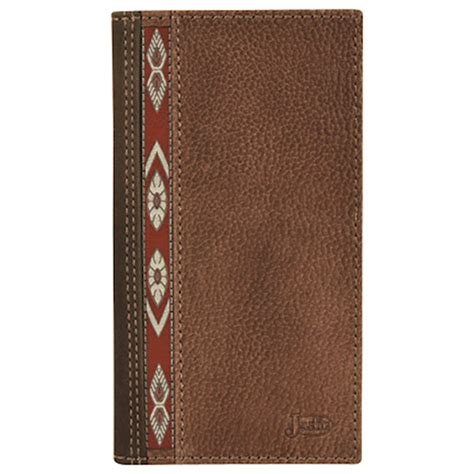 Justin Mens Ribbon Rodeo Wallet Western Edge Ltd