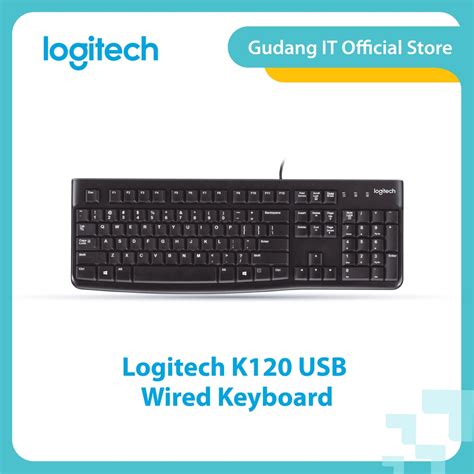Jual Logitech K120 USB Wired Keyboard | Shopee Indonesia