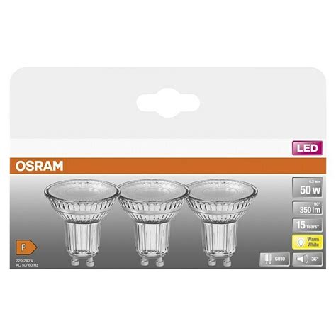 Osram Star LED Lampe Reflektor GU10 GU10 Nicht Dimmbar Warmweiß 350