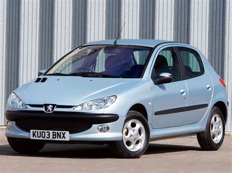 PEUGEOT 206 5 Doors Specs 2002 2003 2004 2005 2006 2007 2008