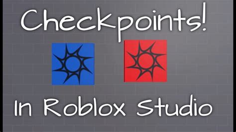 How To Make A Checkpoint System In Roblox Studio Youtube