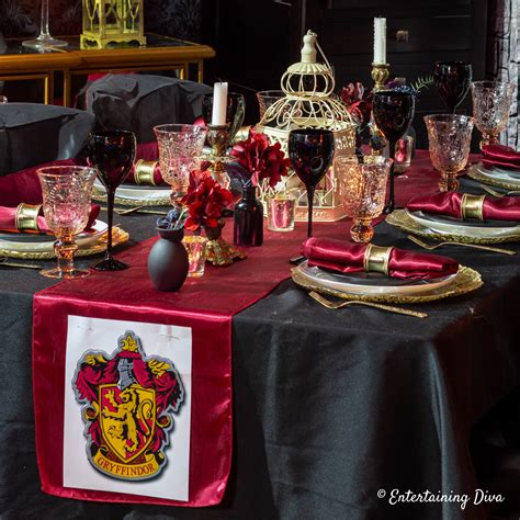 Harry Potter Table Decor Ideas - Entertaining Diva