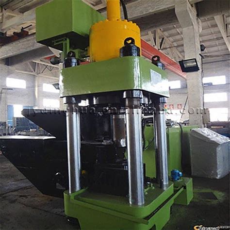 Hydraulic Scrap Metal Copper Aluminum Iron Chip Briquetting Press