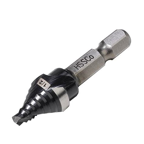 Amazon Jerax Tools M35 HSS 1 2 Inch Step Drill Bit With Double