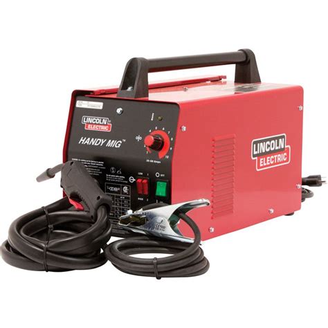 Lincoln Electric Handy Mig Flux Coremig Welder With Face Shield — 115v