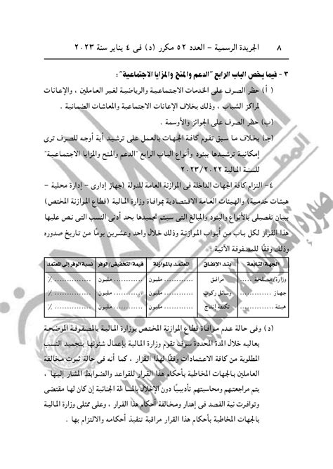 ترشيد الإنفاق الحكومي، 6 قرارات جديدة لمجلس الوزراء لمواجهة الأزمة