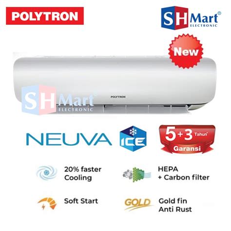 Jual Ac Polytron Neuva Ice Pk Pac Vz Pac Vz Pac Vz Medan