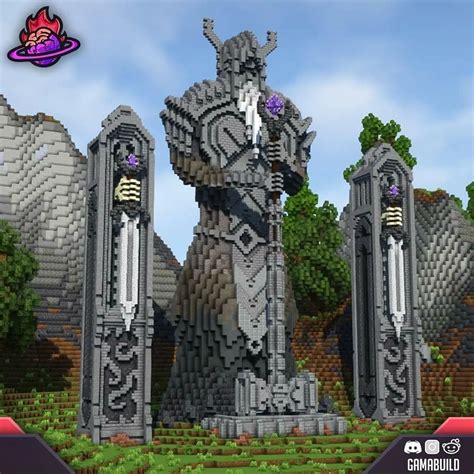 Minecraft Epic Builds Minecraft Garden Minecraft Statues Minecraft