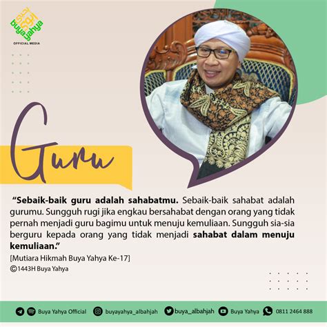 MUTIARA HIKMAH BUYA YAHYA KE 17