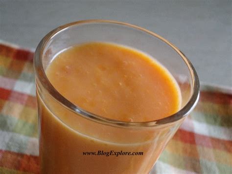 Papaya Milkshake - Indian Recipes - Blogexplore