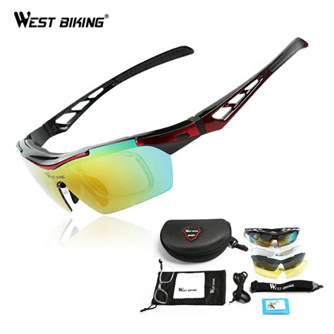 West Biking Polarized Cycling Sunglasses Bike Eyewear Racing Men Women