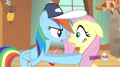 Rainbow Dash Suck It Up Fluttershy Youtube