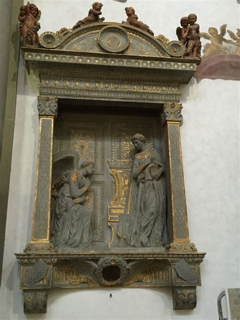 Annunciazione Cavalcanti Donatello 1435 Basilica Santa Croce