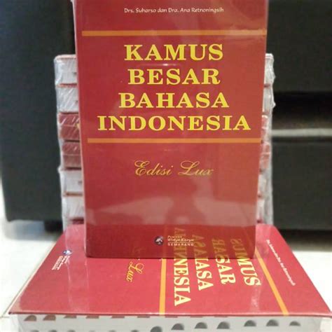 Buku Kbbi Kamus Besar Bahasa Indonesia Edisi Lux Shopee Indonesia