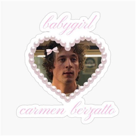 Jeremy Allen White The Bear Sticker For Sale By Purpletooths In