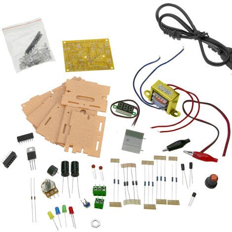 CableMarkt Kit DIY de regulador de voltaje de fuente de alimentación