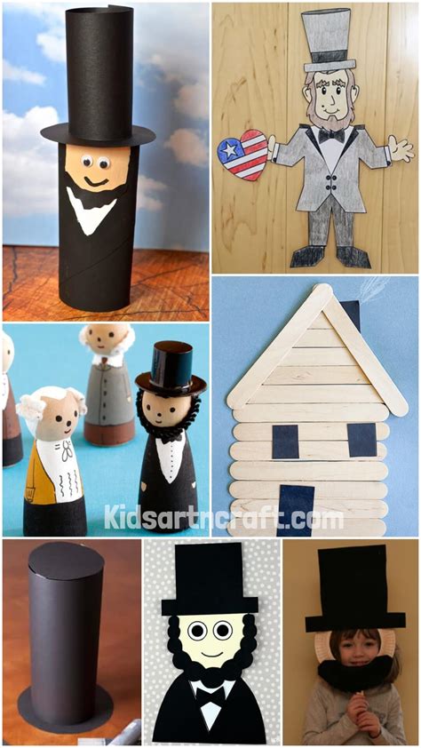 Abraham Lincoln Crafts And Learning Activities For Kids Kids Art And Craft