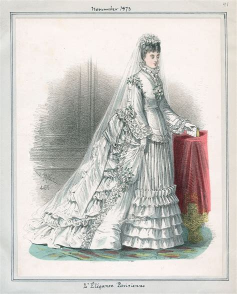 L Elegance Parisienne November 1873 LAPL Fashion Plates Victorian