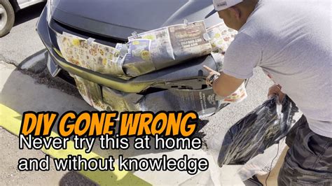 Paano Mag Pintura Ng Bumper DIY GONE WRONG Failed Completion YouTube