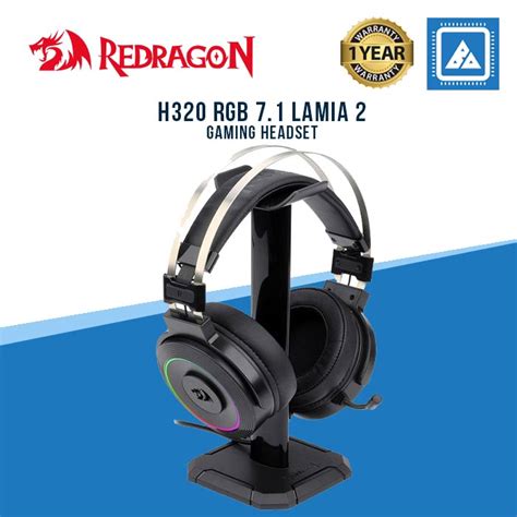 Redragon H320 Rgb 71 Lamia 2 Gaming Headset Bluearm Computer Store